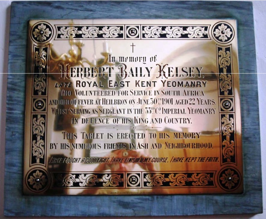 Gedenkteken Herbert Baily Kelsey #1