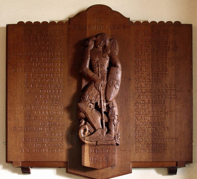 War Memorial Holy Cross Church Uckfield #1