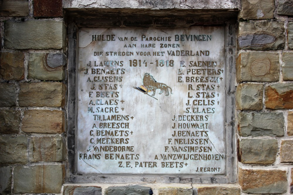 Commemorative Plate Veerans Bevingen Sint-Truiden #2