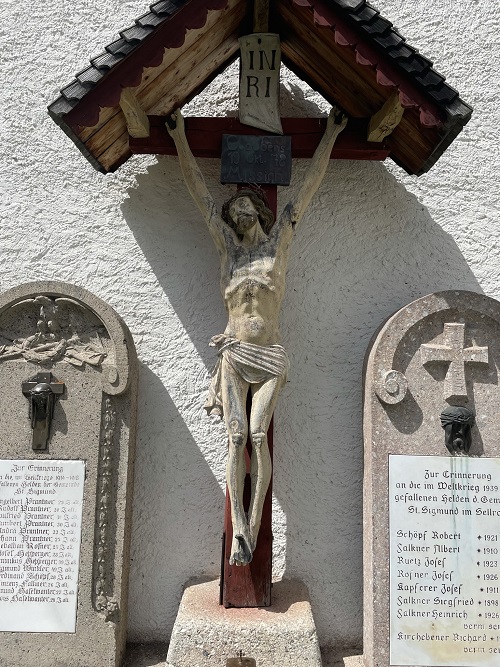 Oorlogsmonument Sint Sigmund im Sellrain #3