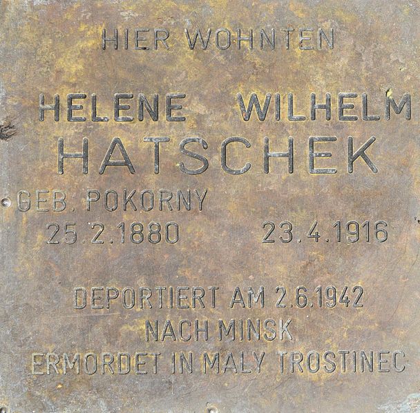 Remembrance Stones Endresstraße 16 #2