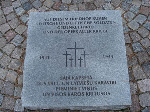 German War Cemetery Dnaburg - Daugavpils #3