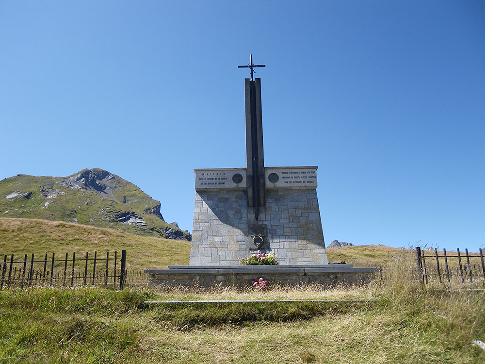 Liberation Memorial Col du Petit st Bernard #1