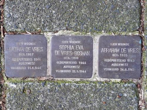 Stolpersteine Van Meursstraat 8