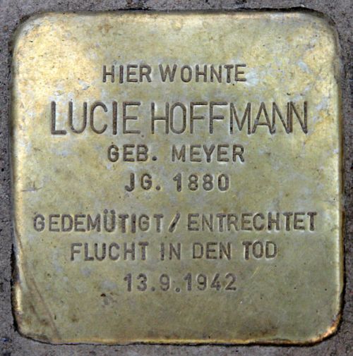 Stolpersteine Markgraf-Albrecht-Strae 4 #4