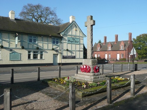 Oorlogsmonument Kings Bromley