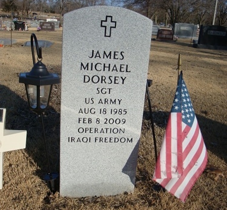 American War Grave Beardstown City Cemetery #1