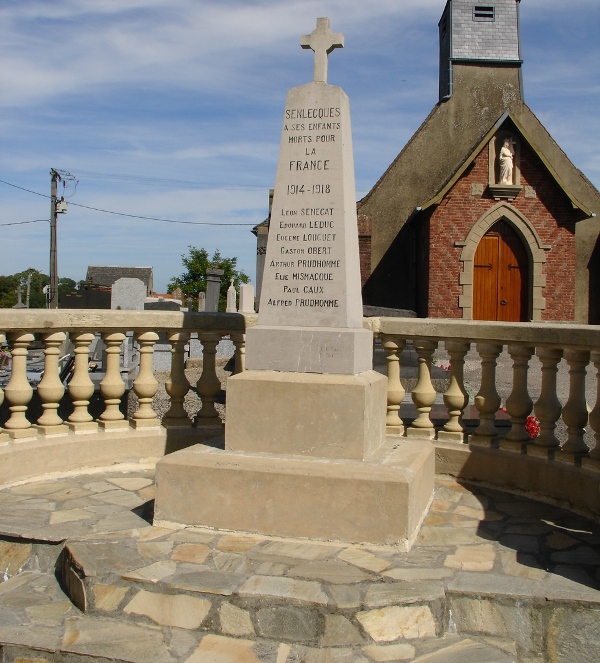 Monument Eerste Wereldoorlog Senlecques