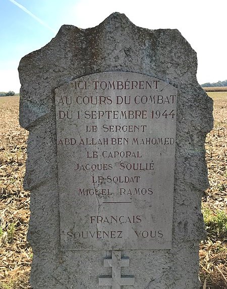 Memorial Battle 1 September 1944