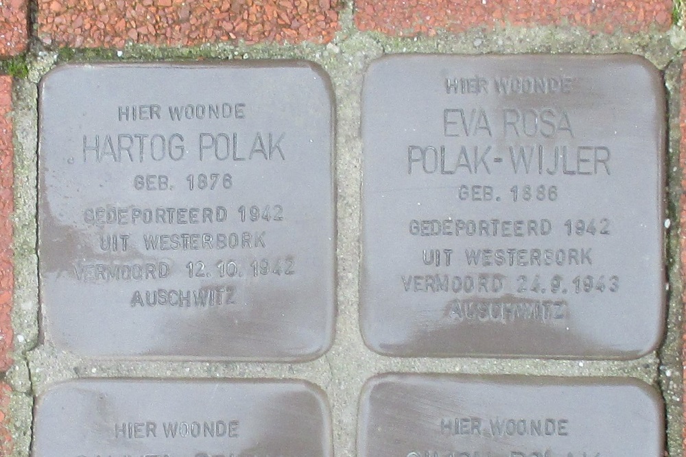 Stolpersteine Paul Krugerstraat 8 #2