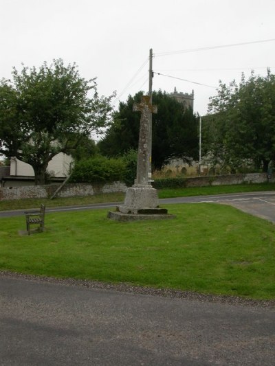 Oorlogsmonument Gussage All Saints #1