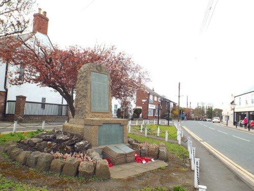 War Memorial Cleadon