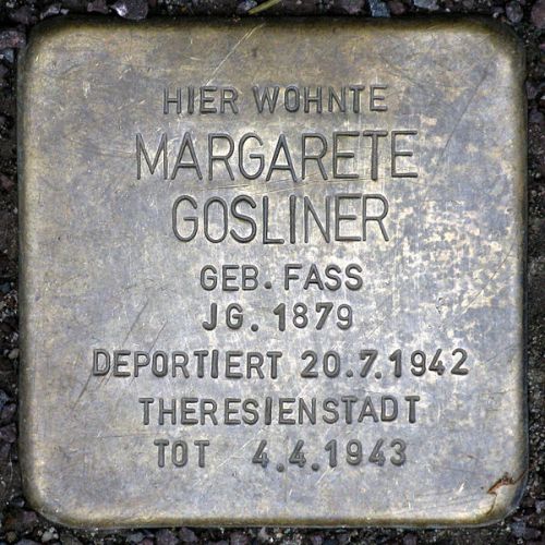 Stolpersteine Matternstrae 5 #2