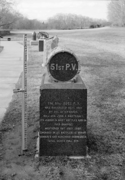 Monument 51th Pennsylvania Volunteer Infantry #1