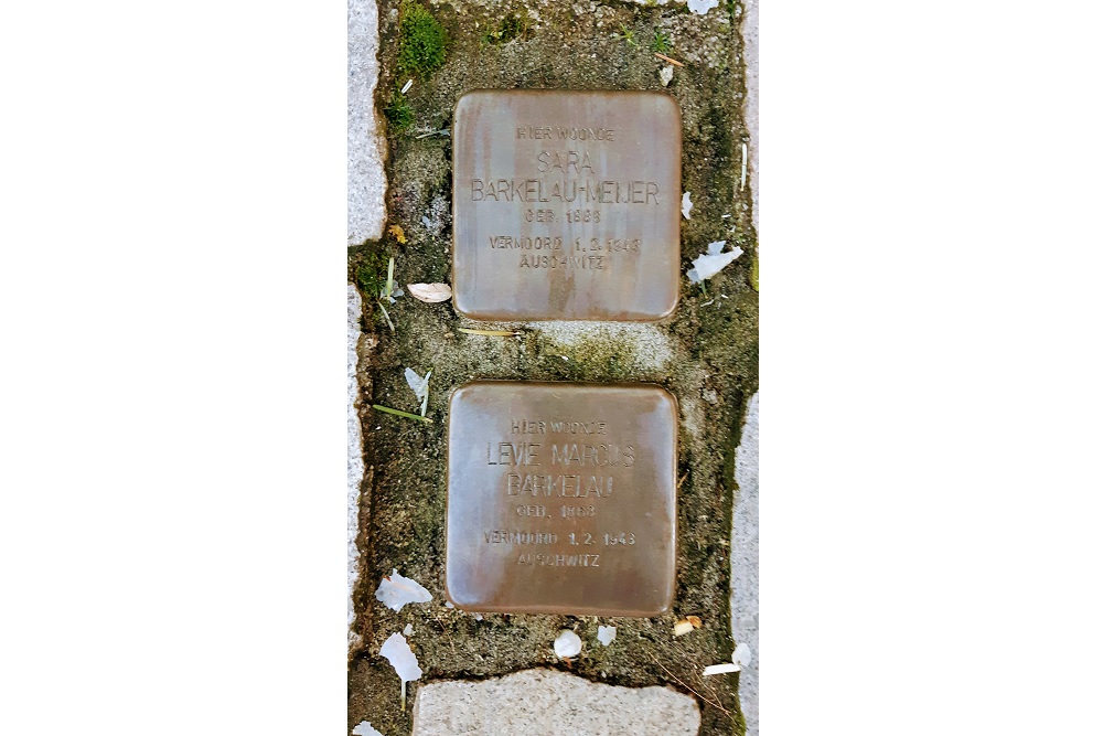 Stolpersteine Lange Vorststraat 80-82