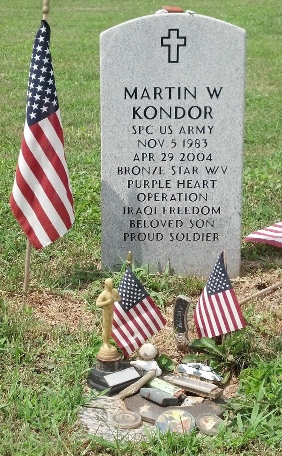 American War Grave Kreutz Creek Cemetery