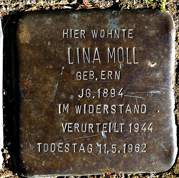 Stolpersteine Köcherstraße 34 #2