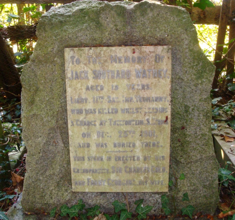 Monument Lieutenant Jack Southard Watney