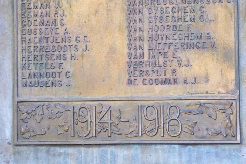 Memorial Victims Railways Aalst #3