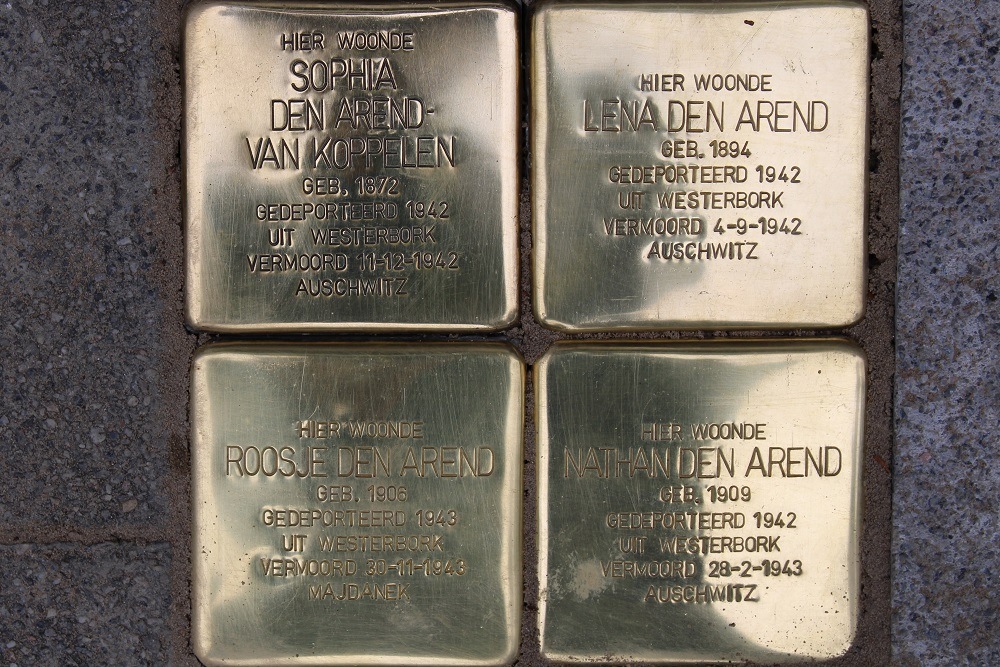 Stolpersteine Schepenstraat 33a #1