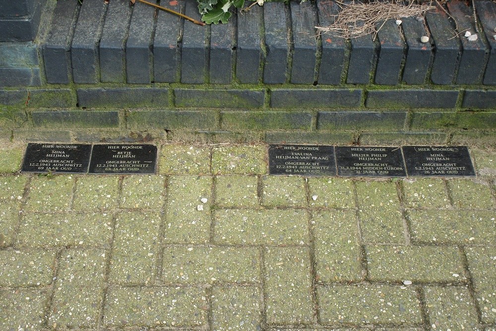 Remembrance Stones Badhuisweg 58 #1