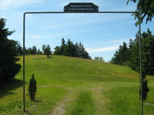 Commonwealth War Grave Highlands Cemetery