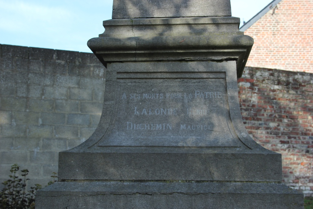 War Memorial Houtain-le-Val #5