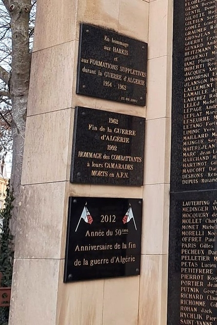 Monument Noord-Afrikaanse Oorlogen Aube #3