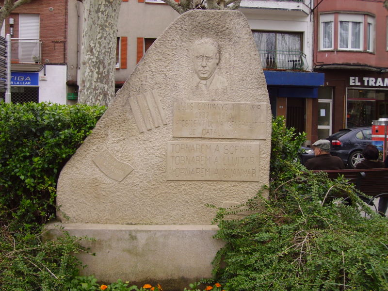 Monument Llus Companys #1