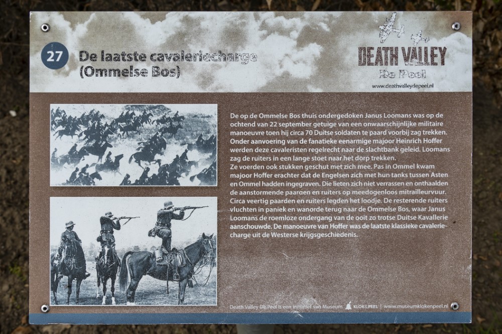 Fietsroute Death Valley De Peel - De laatste Cavaleriecharge (Ommelse Bos) (#27)