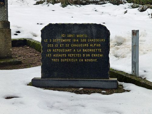Memorials Battle on 3 September 1914 Tête de la Behouille #2