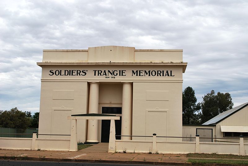 War Memorial Hall Trangie #1