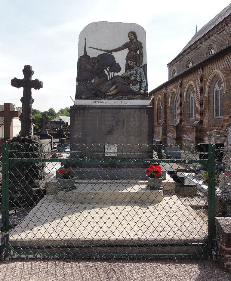 Oorlogsmonument Résigny #1