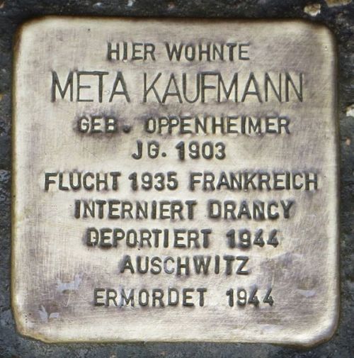 Stolpersteine Groherzog-Friedrich-Strae 7 #2