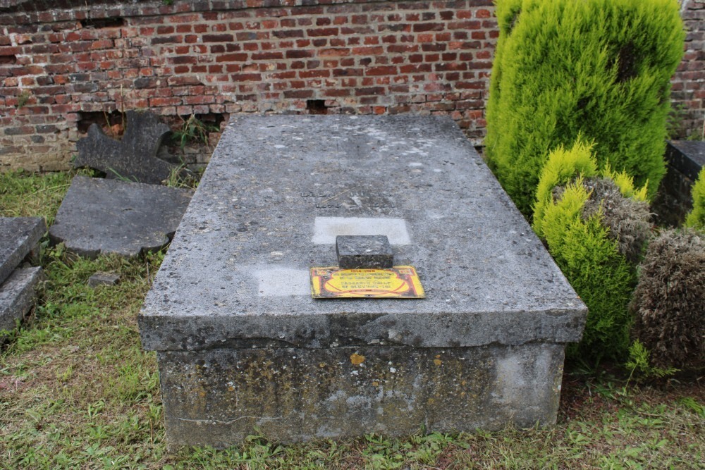 Belgische Graven Oudstrijders Landelies Oude Begraafplaats	 #5