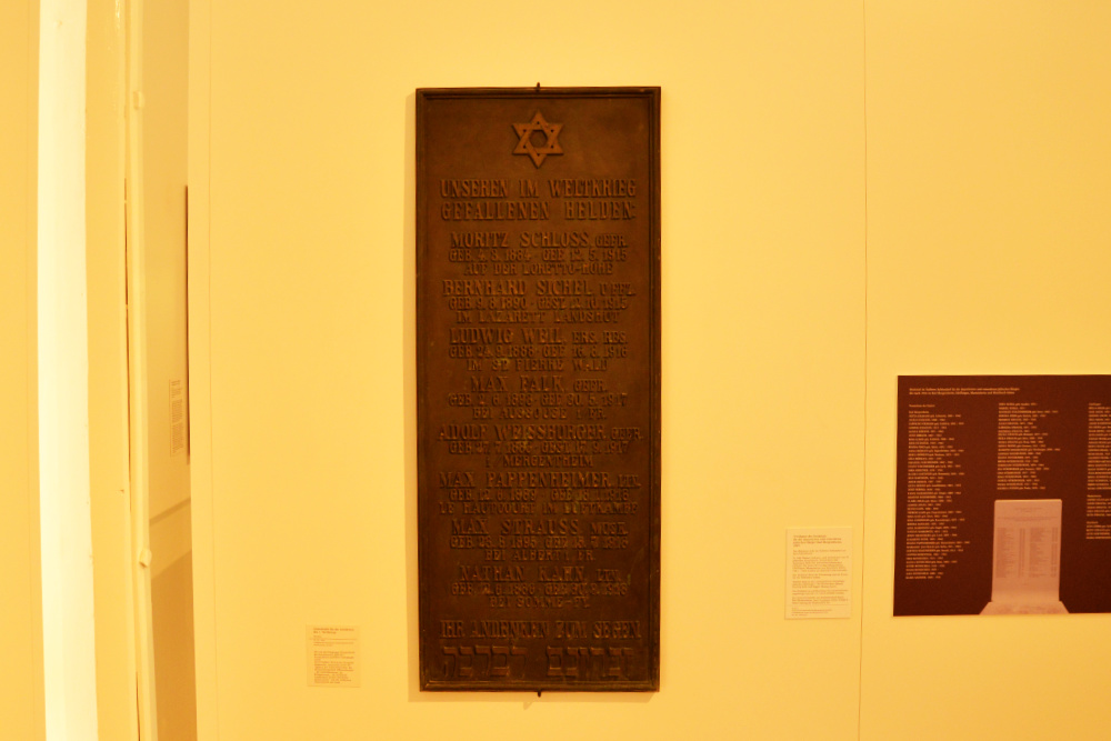 Memorials Synagogue Deutschordensmuseum #1