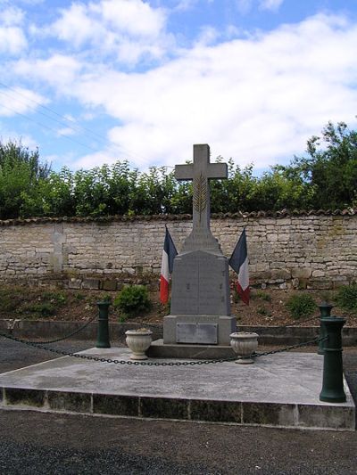 War Memorial Échallat #1
