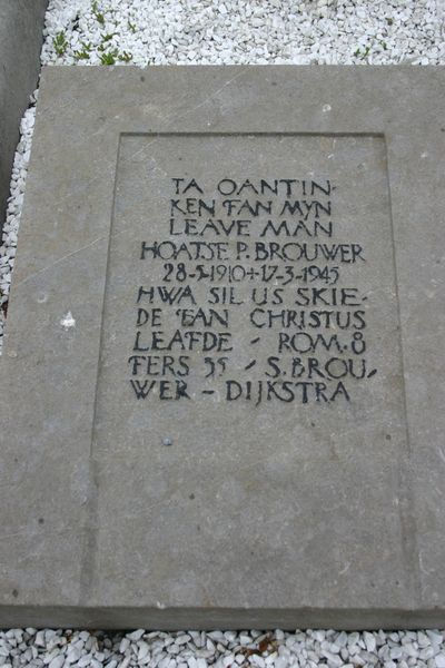 Dutch War Graves Dutch Reformed Cemetery Haskerhorne #3