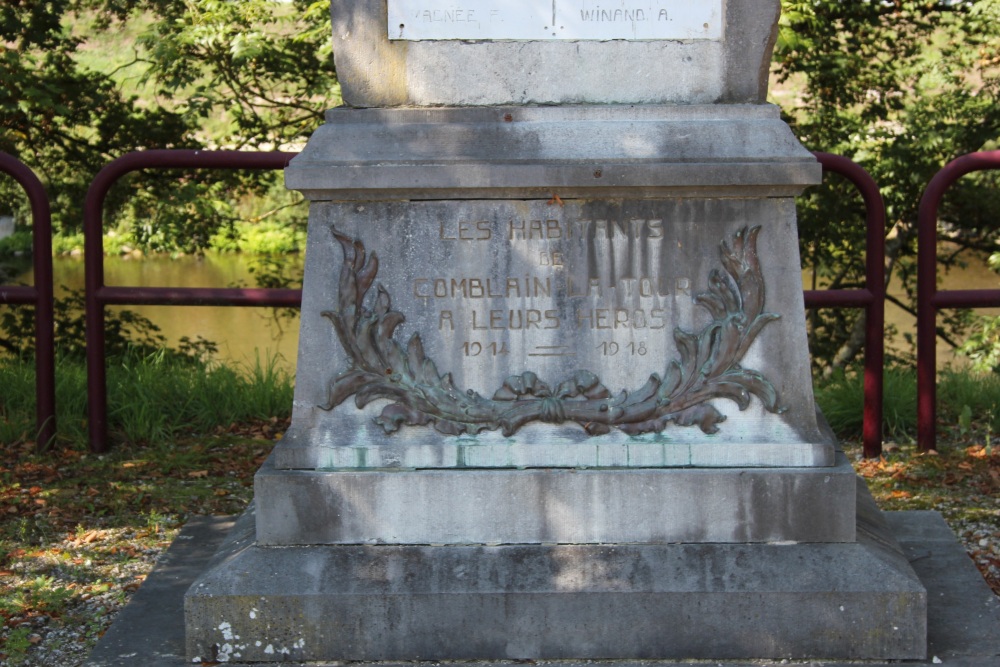 Oorlogsmonument Comblain-la-Tour #4