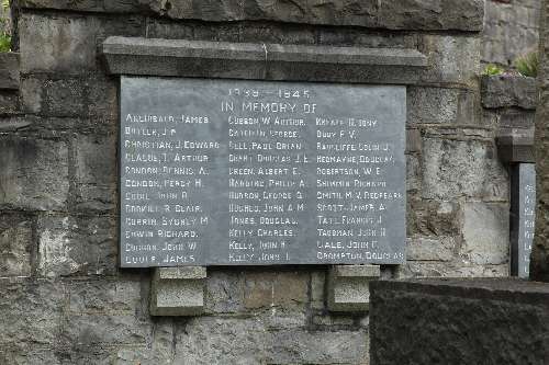 Oorlogsmonument Castletown #4