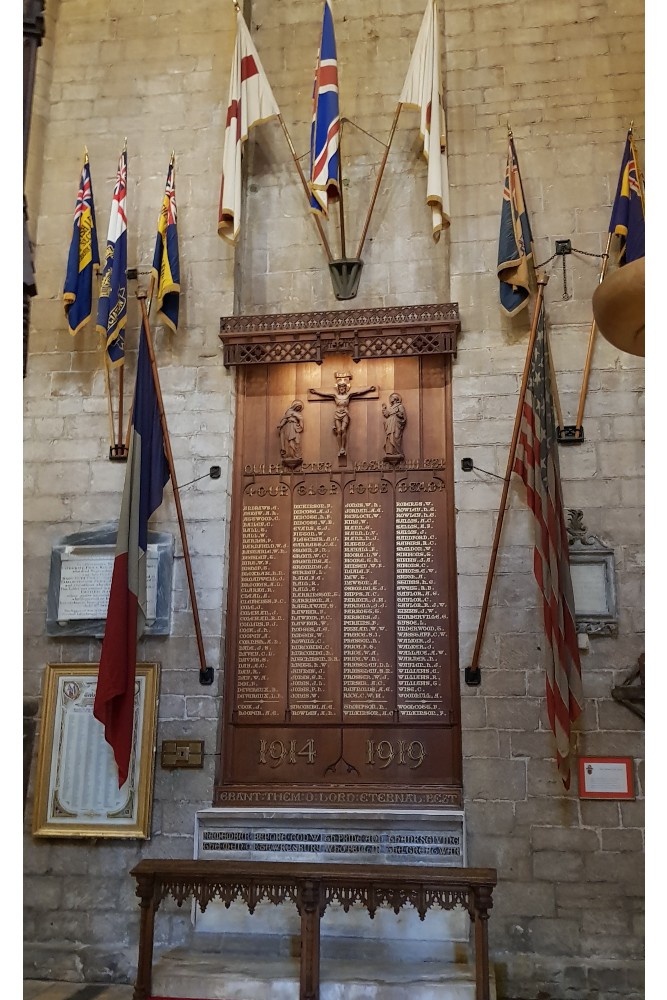 Roll Of Honour Tewkesbury Abbey #2