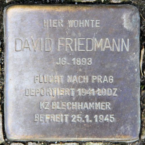 Stumbling Stones Paderborner Straße 9 #1