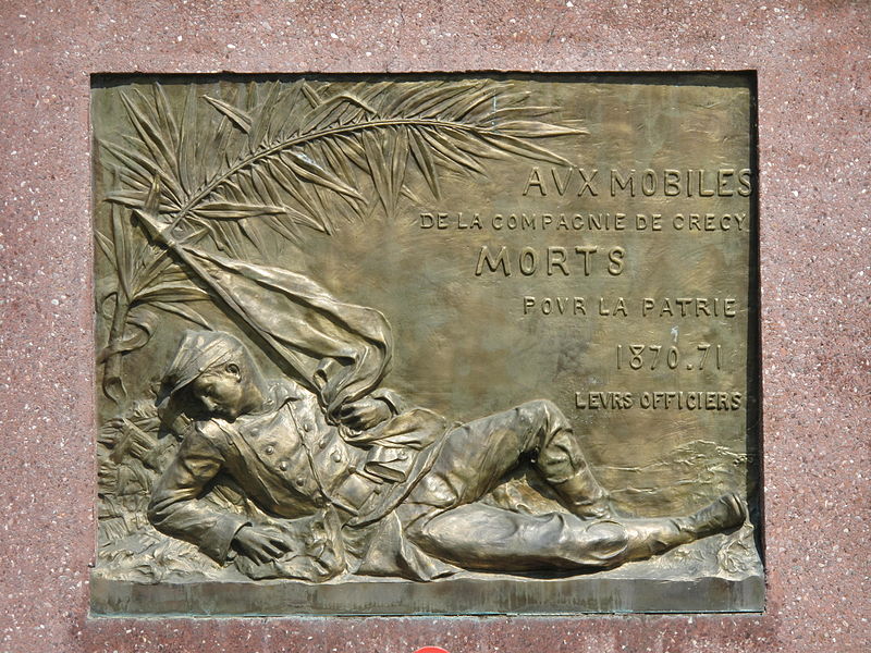 Franco-Prussian War Memorial Crcy-la-Chapelle