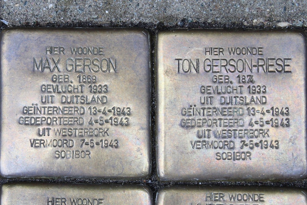 Stolpersteine Frans van Mierisstraat 78 #2