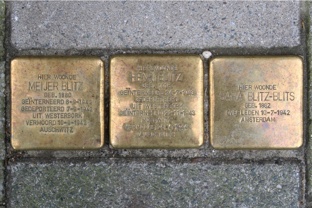 Stolpersteine Kromme Mijdrechtstraat 20