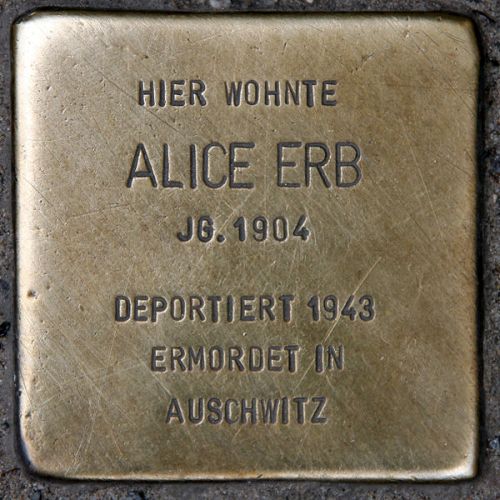 Stolpersteine Niederbarnimstrae 13 #1