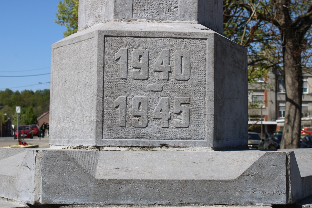 Monument van de Weerstand Frameries #3