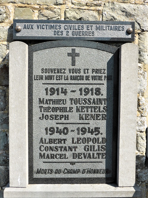 Oorlogsmonument  Bertogne #2