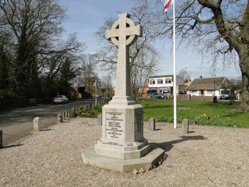 Oorlogsmonument Ormesby #1