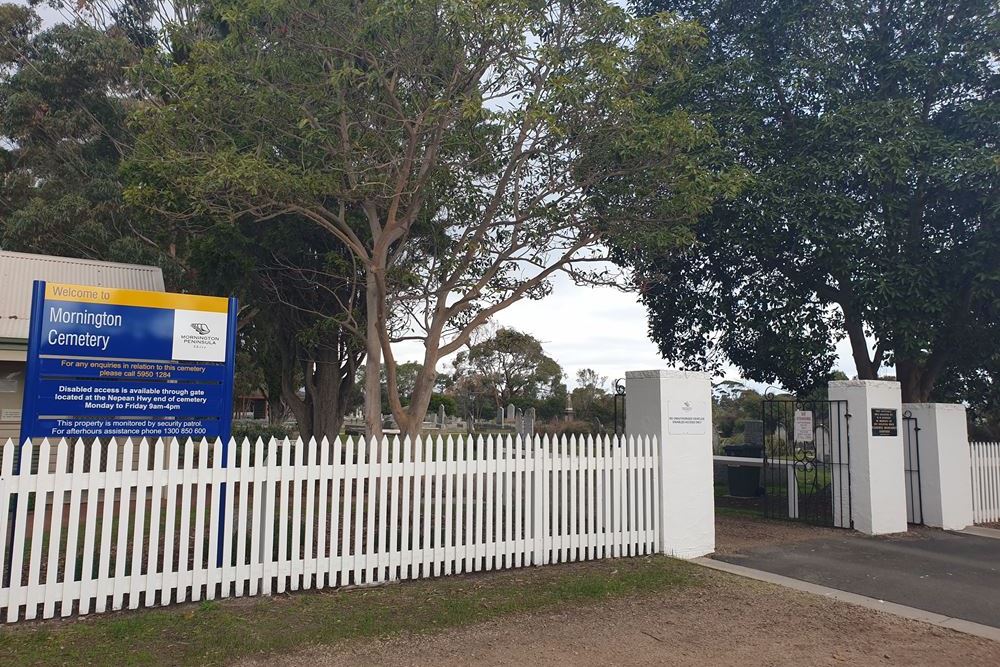 Oorlogsgraven van het Gemenebest Mornington Public Cemetery